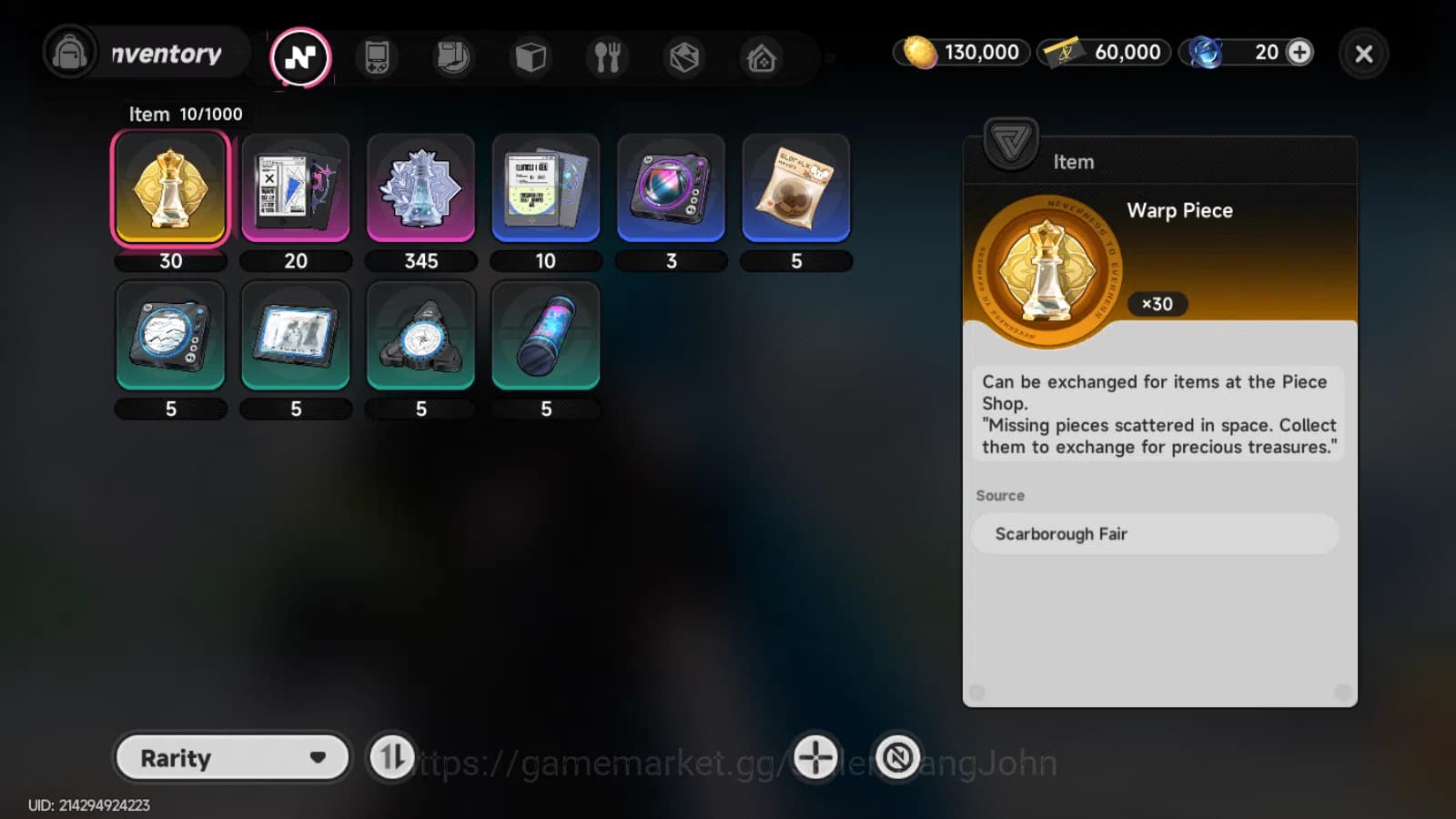 Neverness to Everness Accounts NA|Starter Lv3|1S Char NANALY SKIN+ 5A|MC Female|L image 5