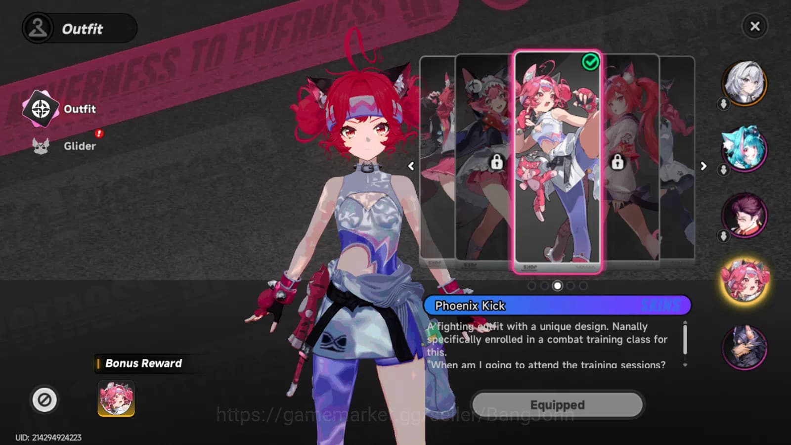 Neverness to Everness Accounts NA|Starter Lv3|1S Char NANALY SKIN+ 5A|MC Female|L image 6