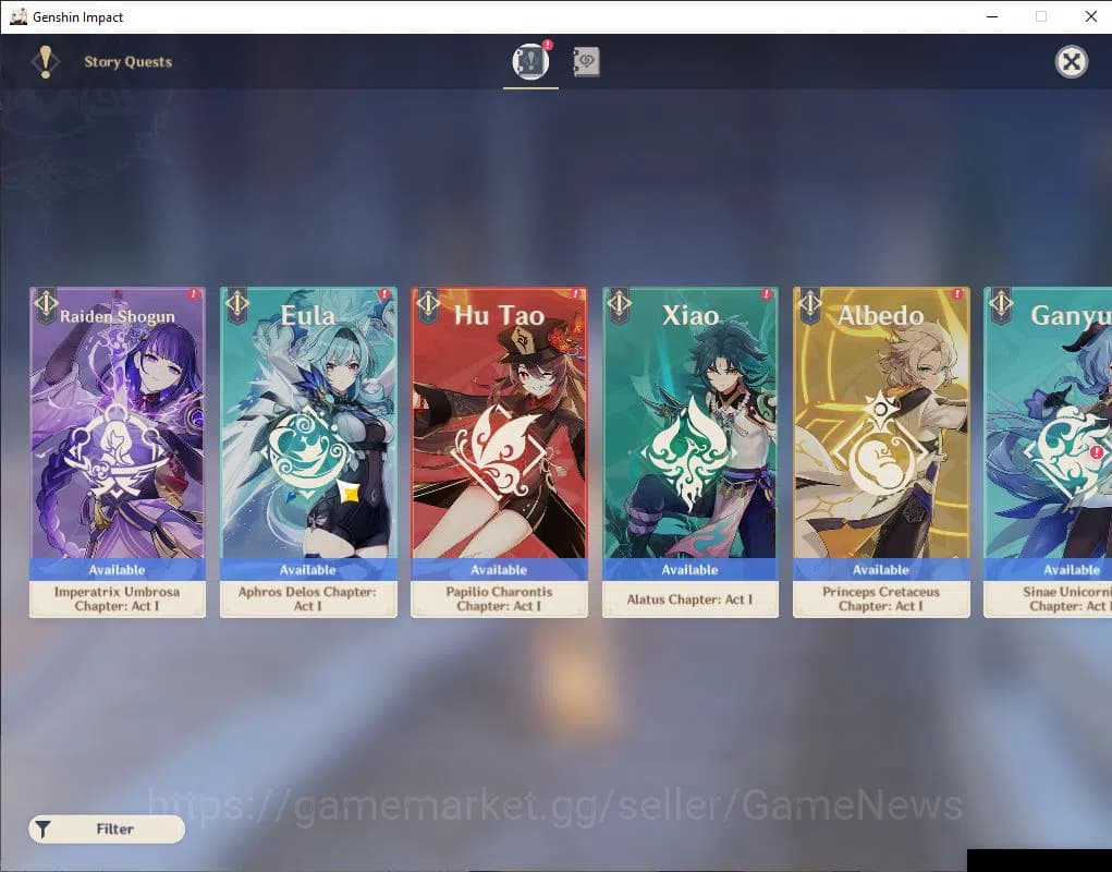 Genshin Impact Accounts ASIA|AR 43|3 Limited+1(*5Weapon)|Neuvillate,Xilone image 10