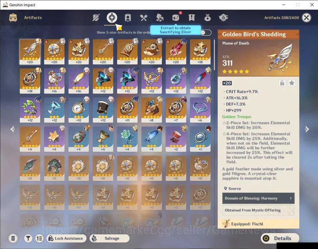 Genshin Impact Accounts ASIA|AR 43|3 Limited+1(*5Weapon)|Neuvillate,Xilone image 4