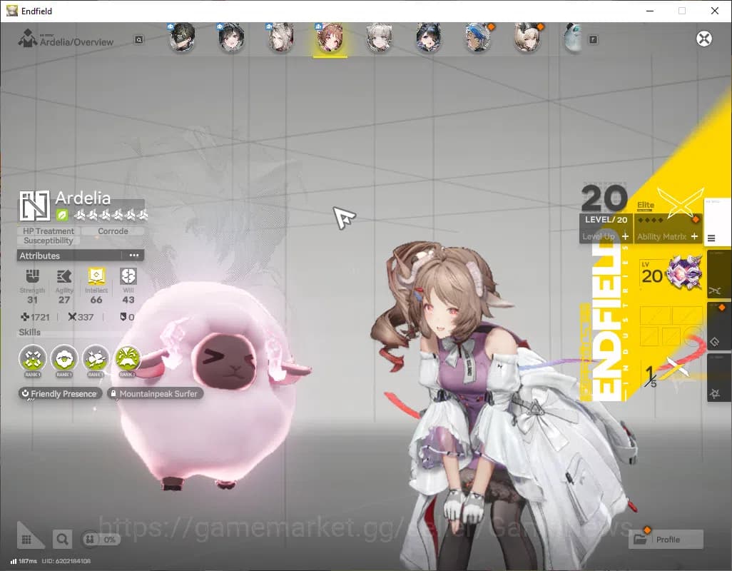 Arknights: Endfield Accounts NA/EU|Starter|Lv 8|3 SSR(1Limited)+7(*6WP)|[Tang t image 4