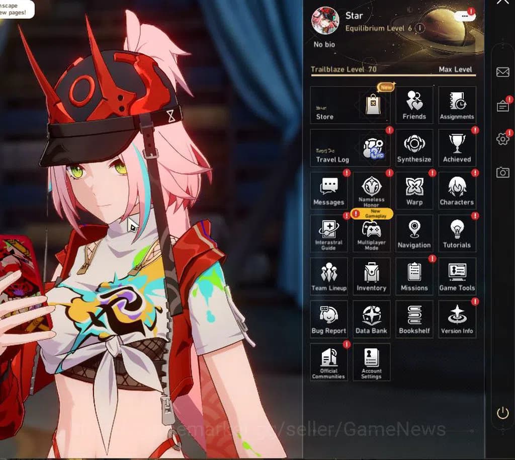 Honkai Star Rail Accounts Asia|TL 70|3,4K SJ|The Herta Prem Team|11 Limited| image 1