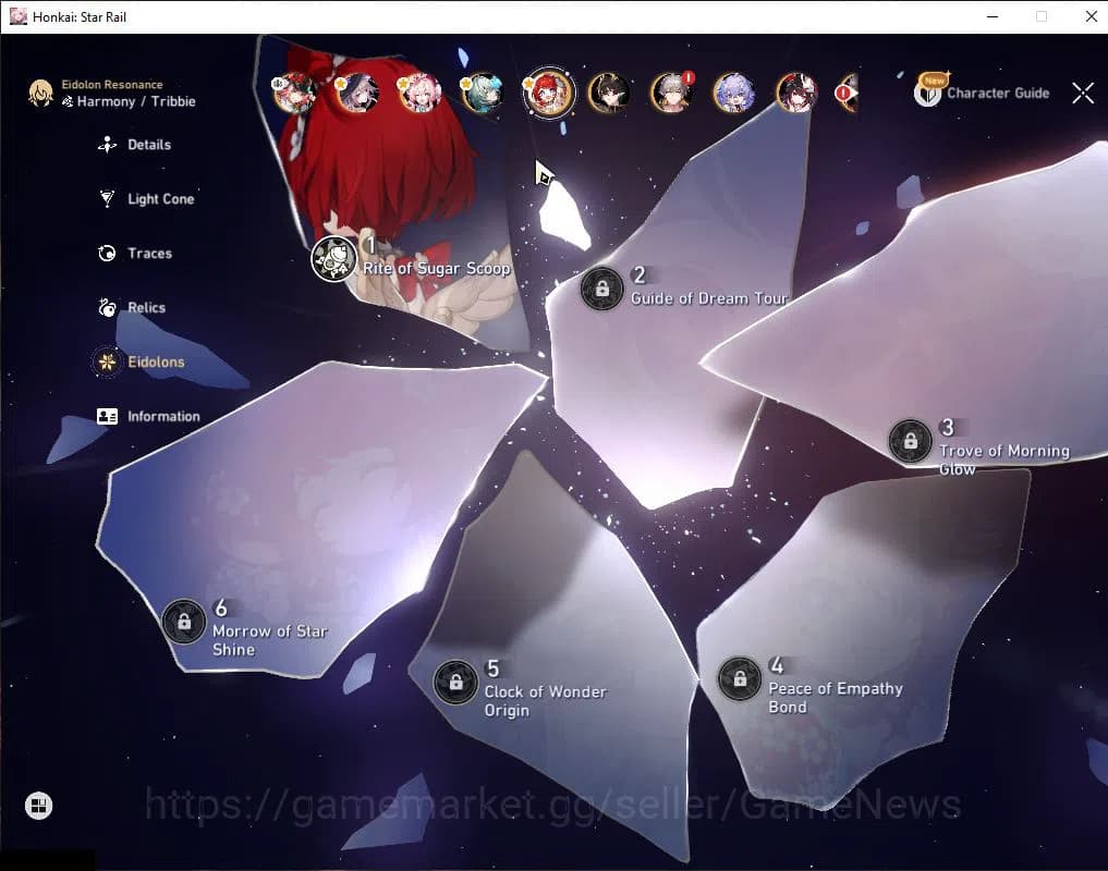 Honkai Star Rail Accounts Asia|TL 70|3,4K SJ|The Herta Prem Team|11 Limited| image 11