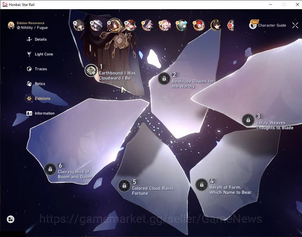 Honkai Star Rail Accounts Asia|TL 70|3,4K SJ|The Herta Prem Team|11 Limited| image 15