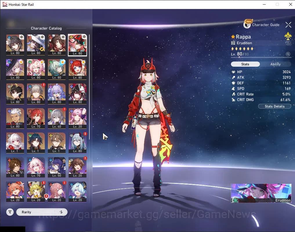 Honkai Star Rail Accounts Asia|TL 70|3,4K SJ|The Herta Prem Team|11 Limited| image 17
