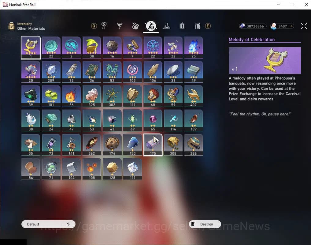 Honkai Star Rail Accounts Asia|TL 70|3,4K SJ|The Herta Prem Team|11 Limited| image 7