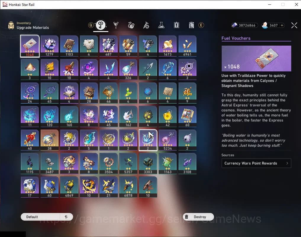 Honkai Star Rail Accounts Asia|TL 70|3,4K SJ|The Herta Prem Team|11 Limited| image 9