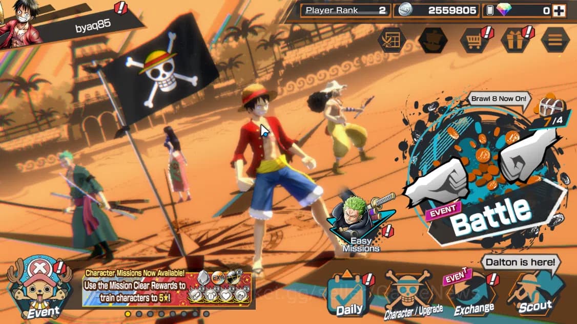 One Piece Bounty Rush Accounts Global|4EX|Winner Island Trafalgar Law,T5Elder Nus image 1