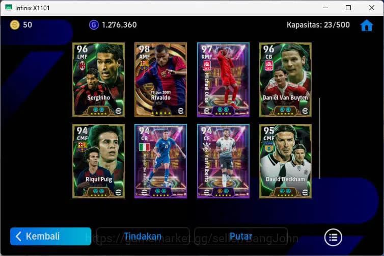 eFootball Accounts ANDROID|PW 3112|Michel Olise+Bastoni+Yuri Alberto image 3