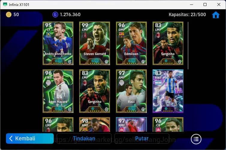eFootball Accounts ANDROID|PW 3112|Michel Olise+Bastoni+Yuri Alberto image 4