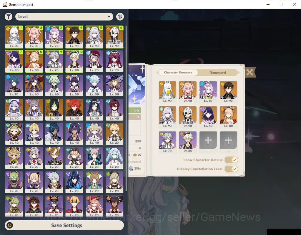 Genshin Impact Accounts ASIA|AR56|PrimeTeam Zibai|7Limited+1(*5Wep)|Zibai, image 1