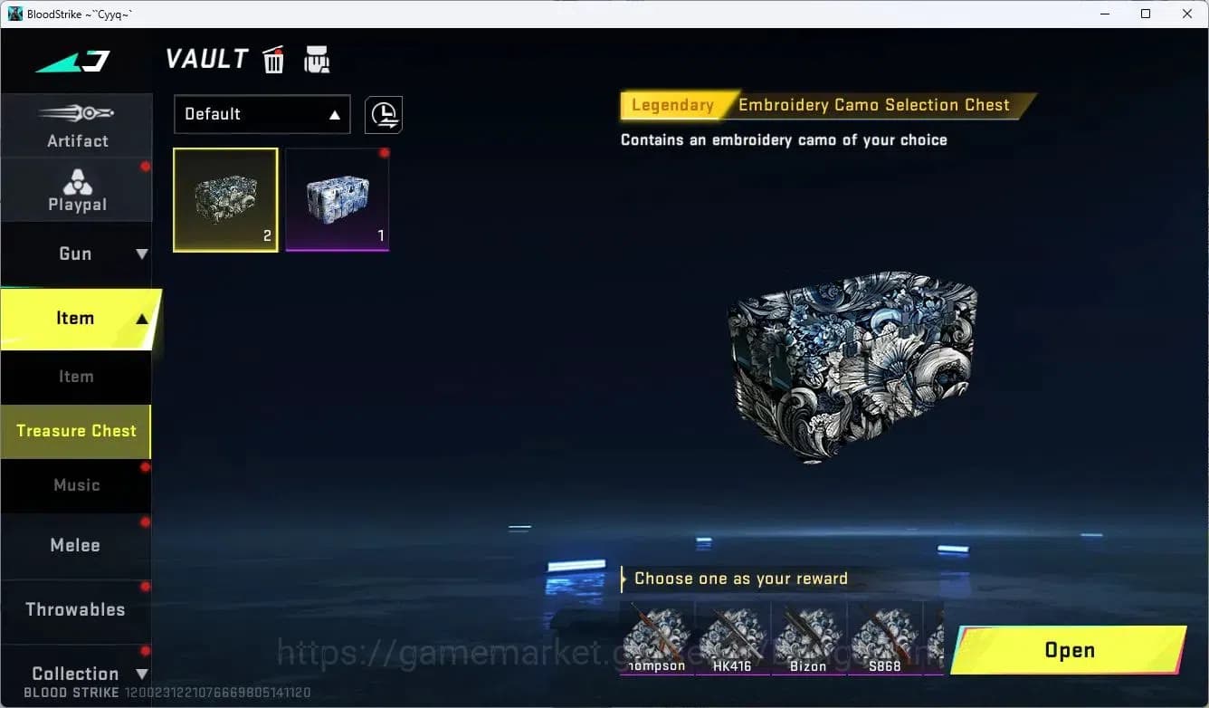 Blood Strike Accounts ASIA | Eternal Desert Eagle-Scorpius | 3 Legendary image 10