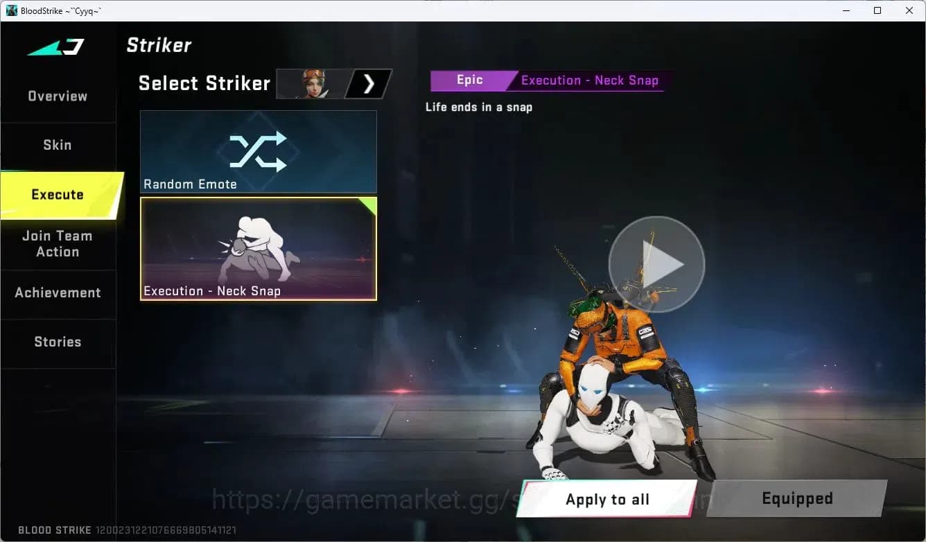 Blood Strike Accounts ASIA | Eternal Desert Eagle-Scorpius | 3 Legendary image 5