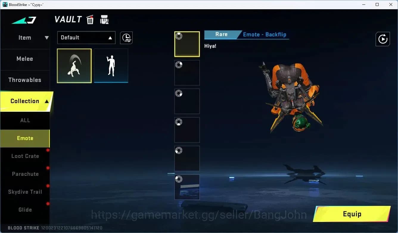 Blood Strike Accounts ASIA | Eternal Desert Eagle-Scorpius | 3 Legendary image 9