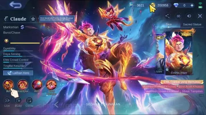Mobile Legends: Bang Bang Accounts Global | Prime Claude, CC Natalia, KOF Karina, VEN image 10
