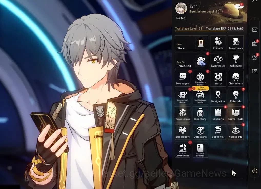 Honkai Star Rail Accounts Asia |TL 35|7 Limited|SW LV.999,Huohuo,Sparkle,Dan image 1