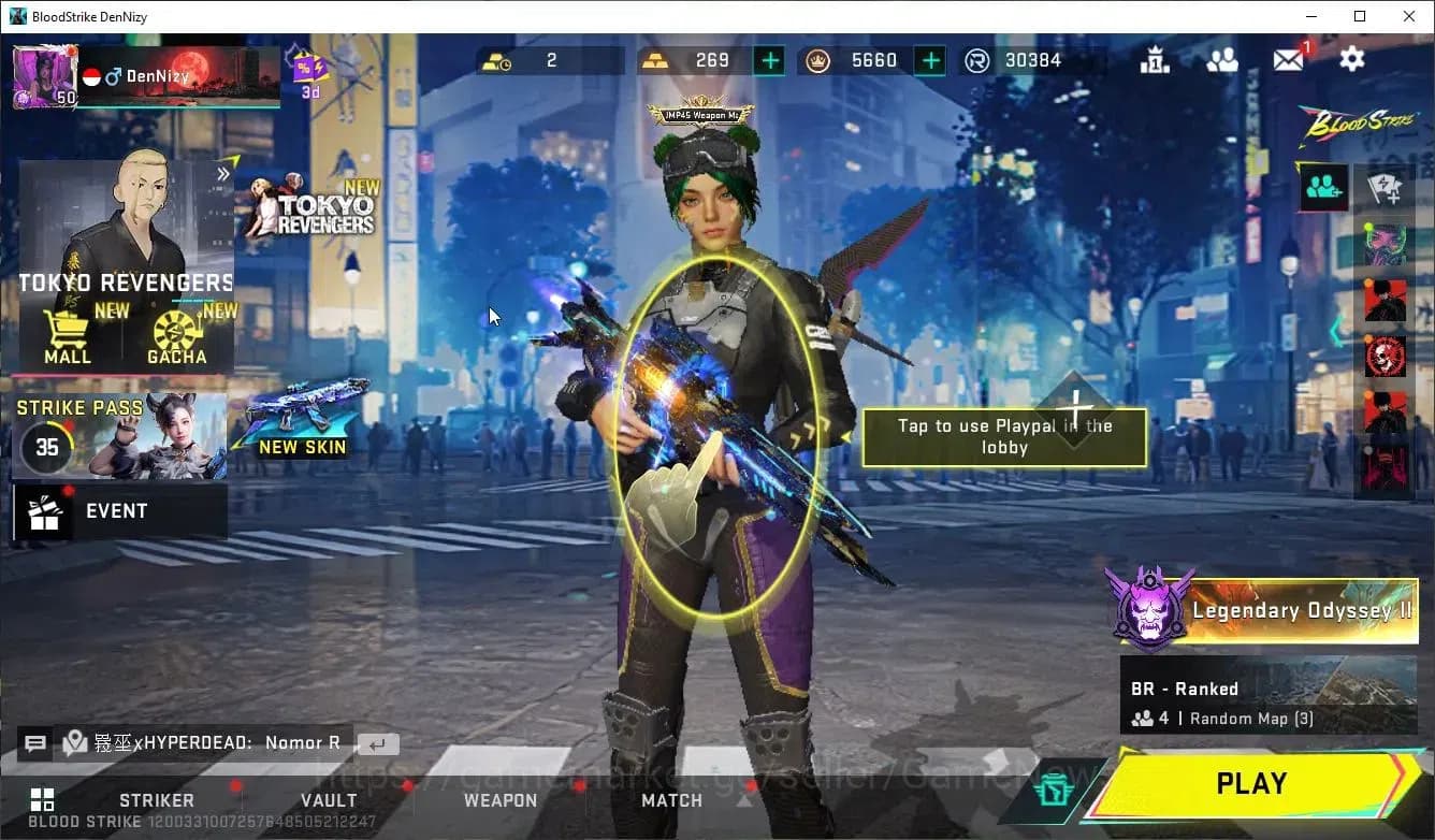 Blood Strike Accounts Asia|ETERNAL DeAgle+Collab TR Jack-Takamichi,7DS K image 1