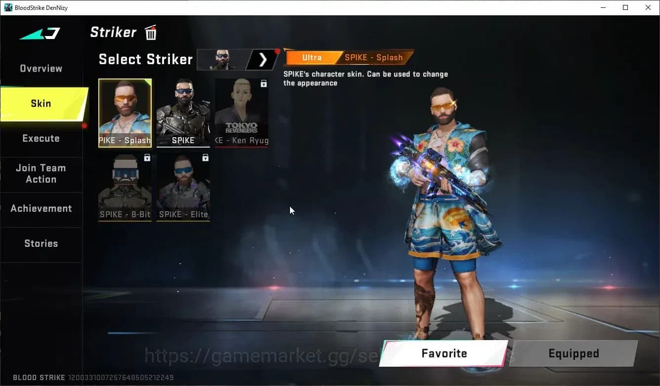 Blood Strike Accounts Asia|ETERNAL DeAgle+Collab TR Jack-Takamichi,7DS K image 13