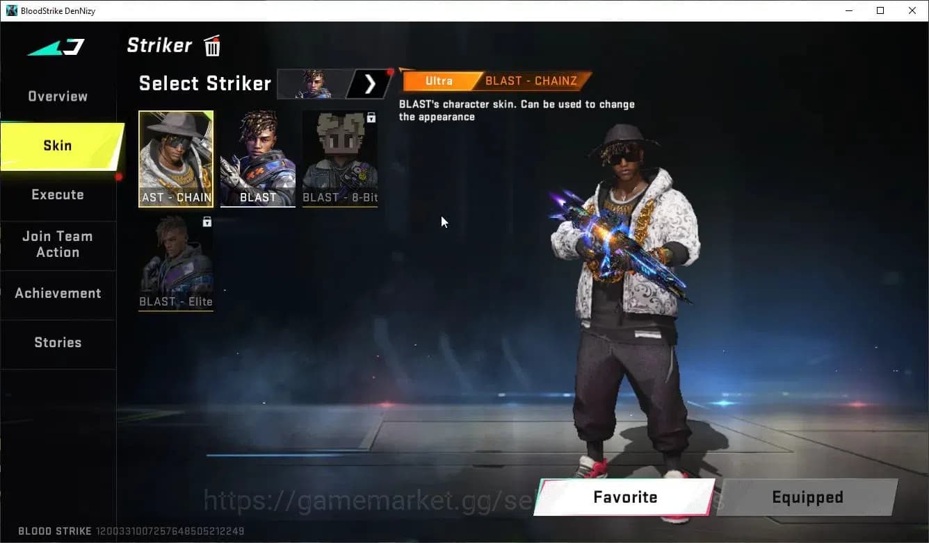 Blood Strike Accounts Asia|ETERNAL DeAgle+Collab TR Jack-Takamichi,7DS K image 16