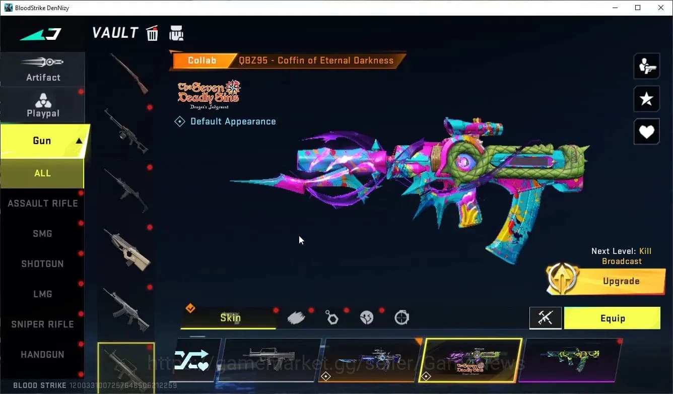 Blood Strike Accounts Asia|ETERNAL DeAgle+Collab TR Jack-Takamichi,7DS K image 20