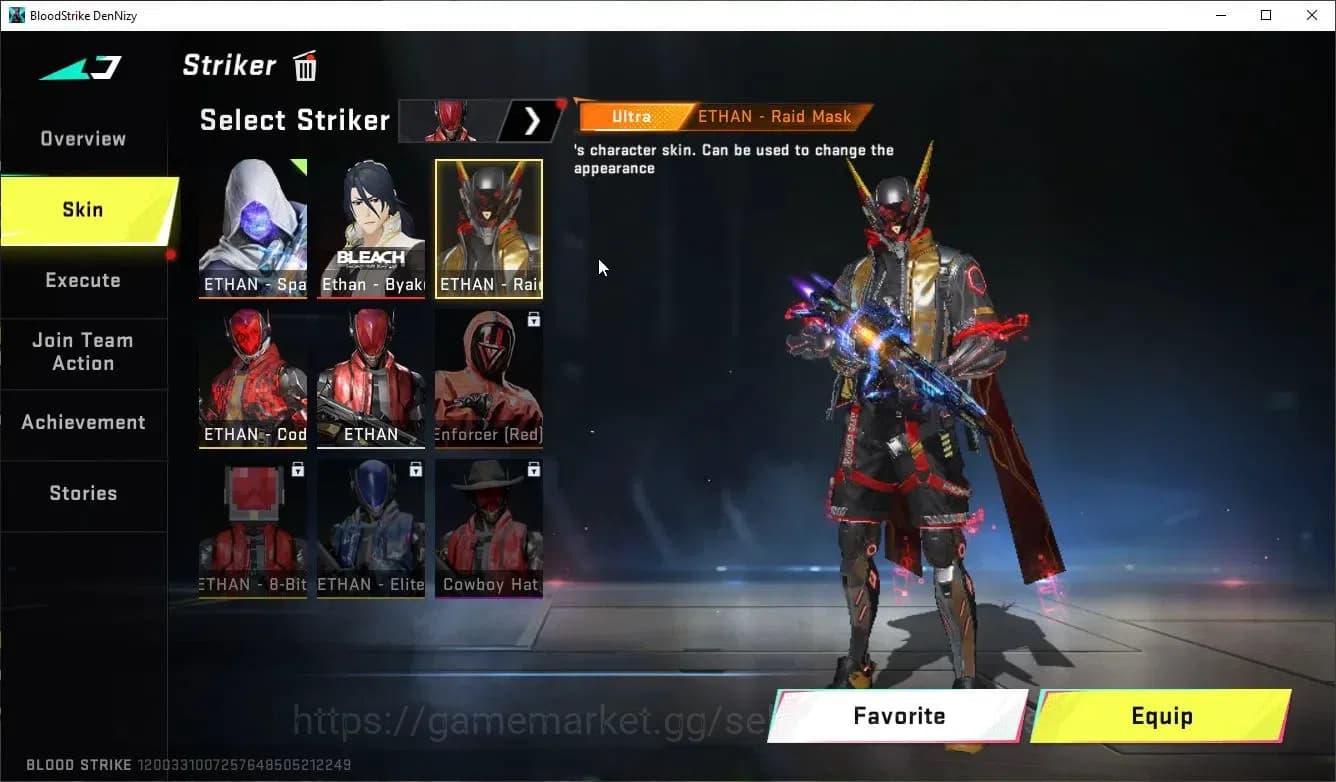 Blood Strike Accounts Asia|ETERNAL DeAgle+Collab TR Jack-Takamichi,7DS K image 9