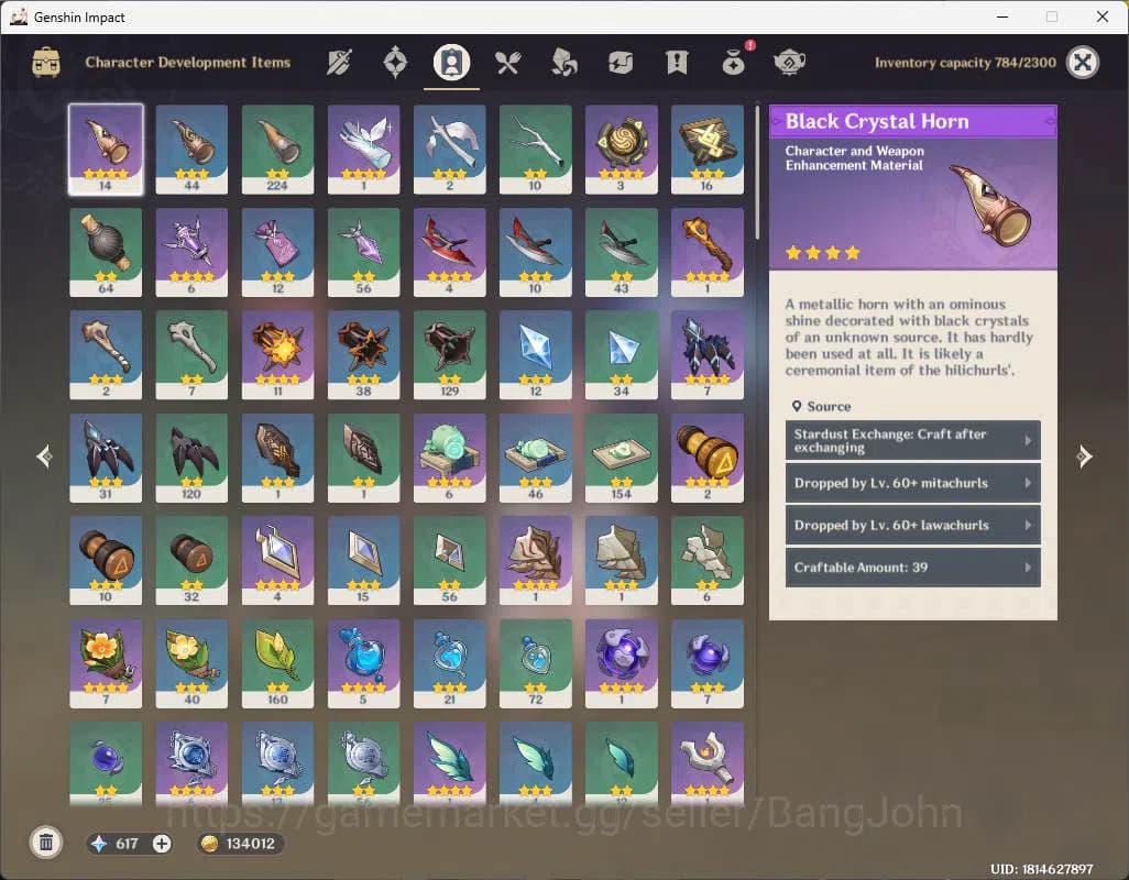 Genshin Impact Accounts ASIA|AR 57|High End|9 limit|PremTeam Nefer|Skirk,C image 13