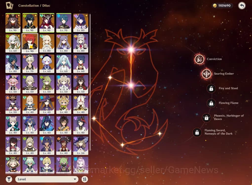 Genshin Impact Accounts ASIA|AR56|5Limited+4(*5Weapon)|Chasca,Kinich,HuTao image 14