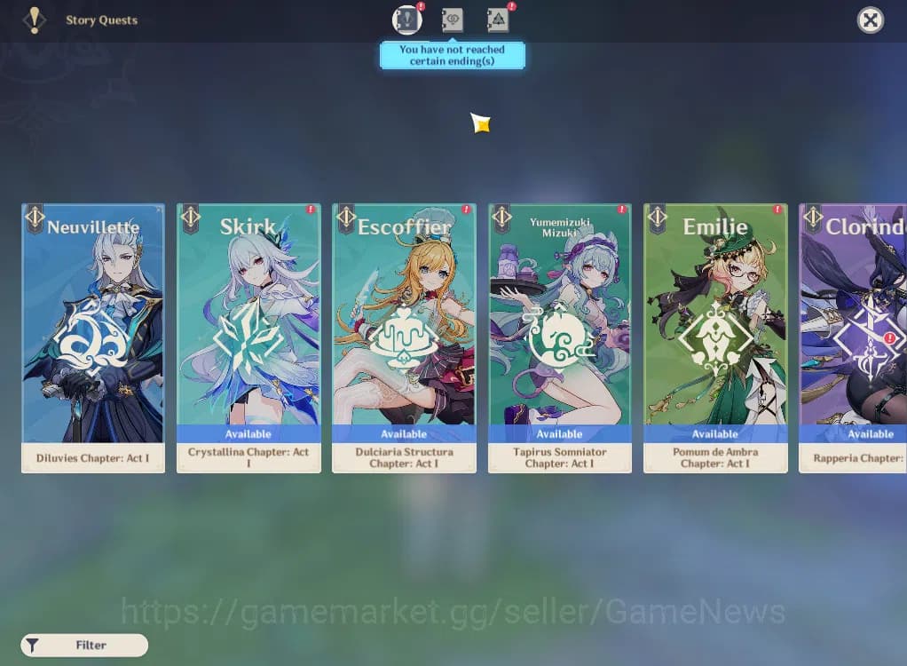Genshin Impact Accounts ASIA|AR56|5Limited+4(*5Weapon)|Chasca,Kinich,HuTao image 5
