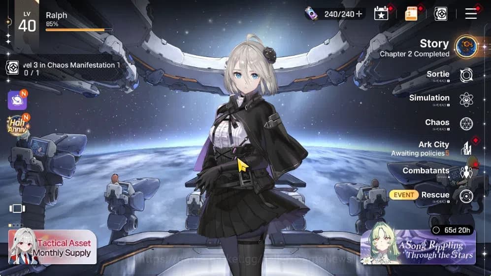 Chaos Zero Nightmare Accounts GLOBAL Lv40|4 SSR[Heidemarie+Sign,Chizuru,Mei Lin, image 1