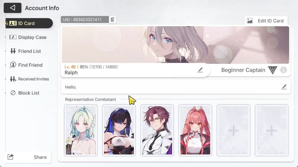 Chaos Zero Nightmare Accounts GLOBAL Lv40|4 SSR[Heidemarie+Sign,Chizuru,Mei Lin, image 2