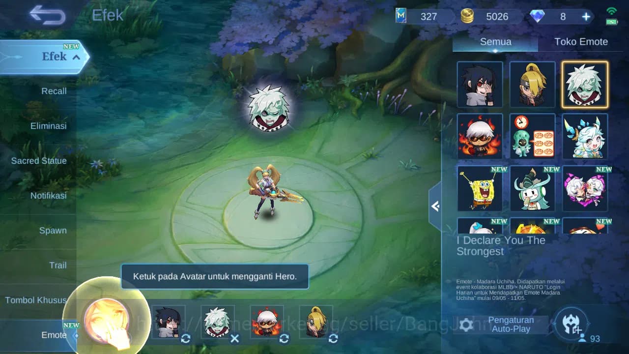 Mobile Legends: Bang Bang Accounts GLOBAL Hero 93 Skin 162 | Sanrio Floryn | Luckybox image 12