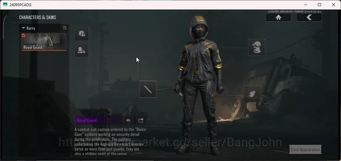Arena Breakout Accounts Mobile|Lvl 28|SV 6.7M|CV 5M|1 WP Legend Skins|1 Ep image 11