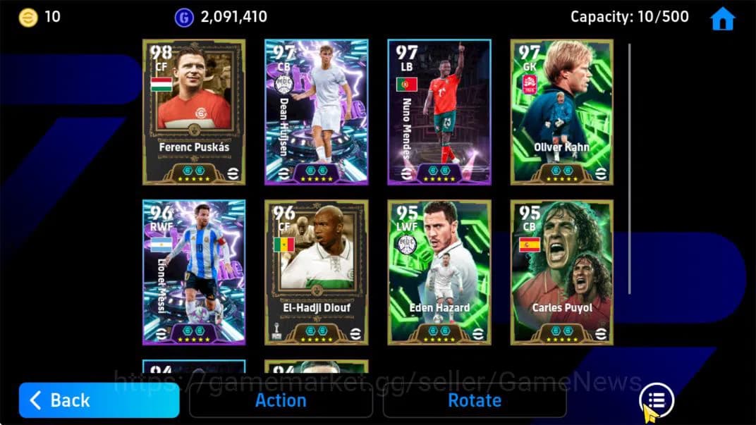 eFootball Accounts Mobile|Ferenc Puskas(Phenom Pass),Dean Huijsen(Vis image 4
