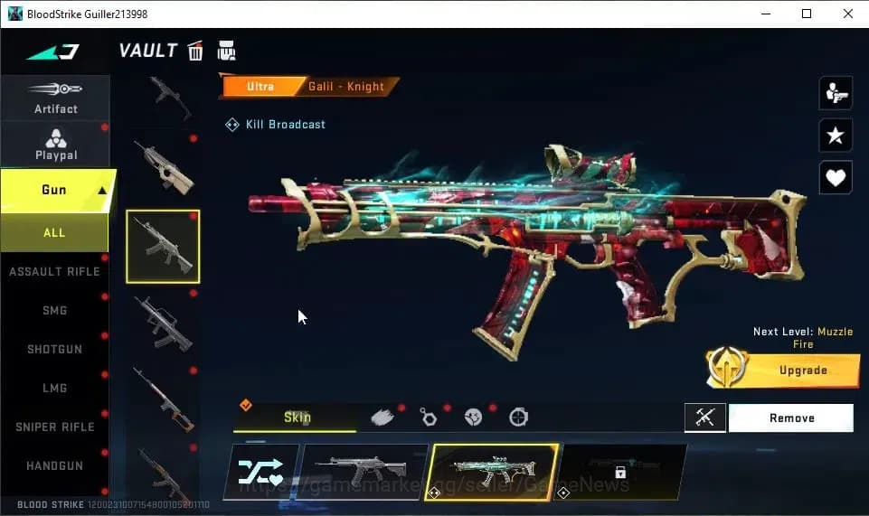 Blood Strike Accounts ASIA|ETERNAL Desert Eagle-Scorpius|11 ULTRA[HANK,G image 11