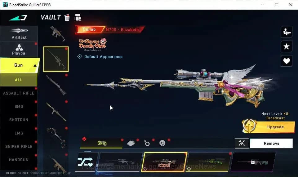 Blood Strike Accounts ASIA|ETERNAL Desert Eagle-Scorpius|11 ULTRA[HANK,G image 18