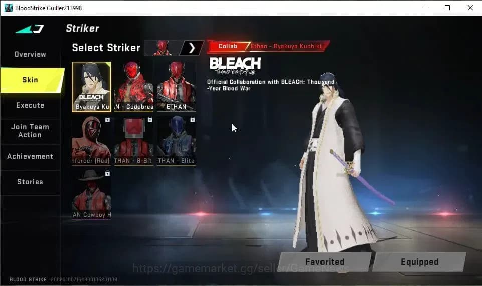 Blood Strike Accounts ASIA|ETERNAL Desert Eagle-Scorpius|11 ULTRA[HANK,G image 3