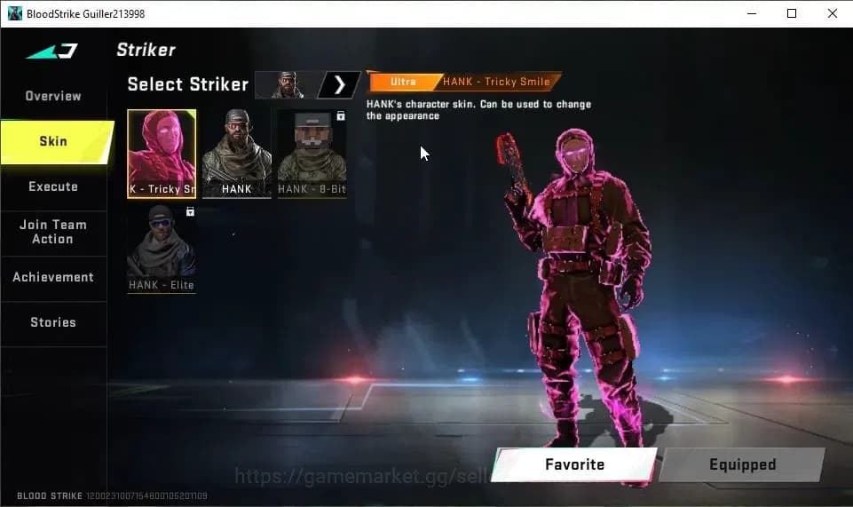 Blood Strike Accounts ASIA|ETERNAL Desert Eagle-Scorpius|11 ULTRA[HANK,G image 4