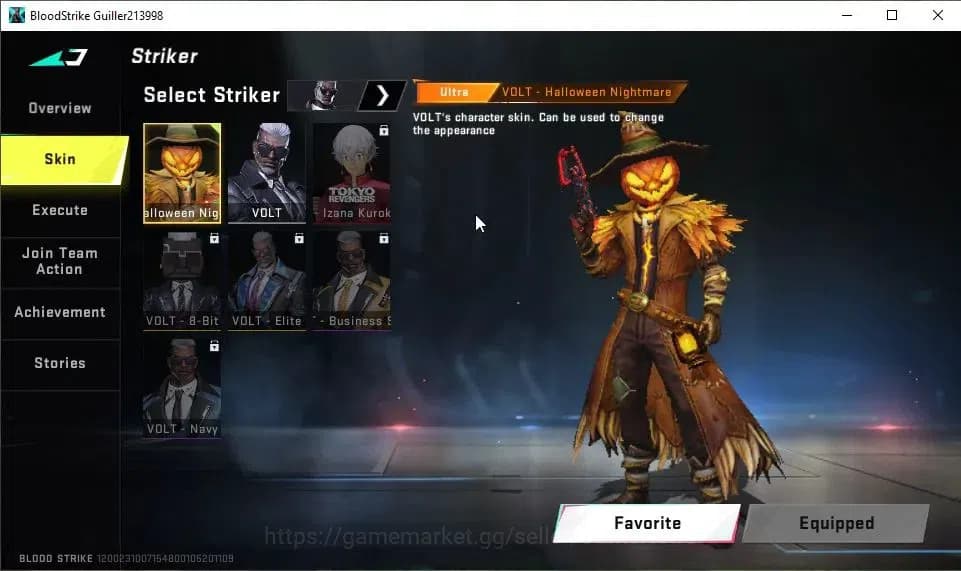 Blood Strike Accounts ASIA|ETERNAL Desert Eagle-Scorpius|11 ULTRA[HANK,G image 6