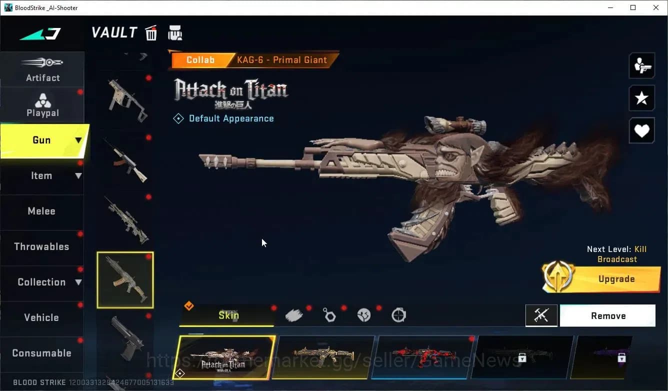 Blood Strike Accounts ASIA|MELE AXE-Crystal+9 ULTRA[Ethan,Hank,JET,INP9, image 12
