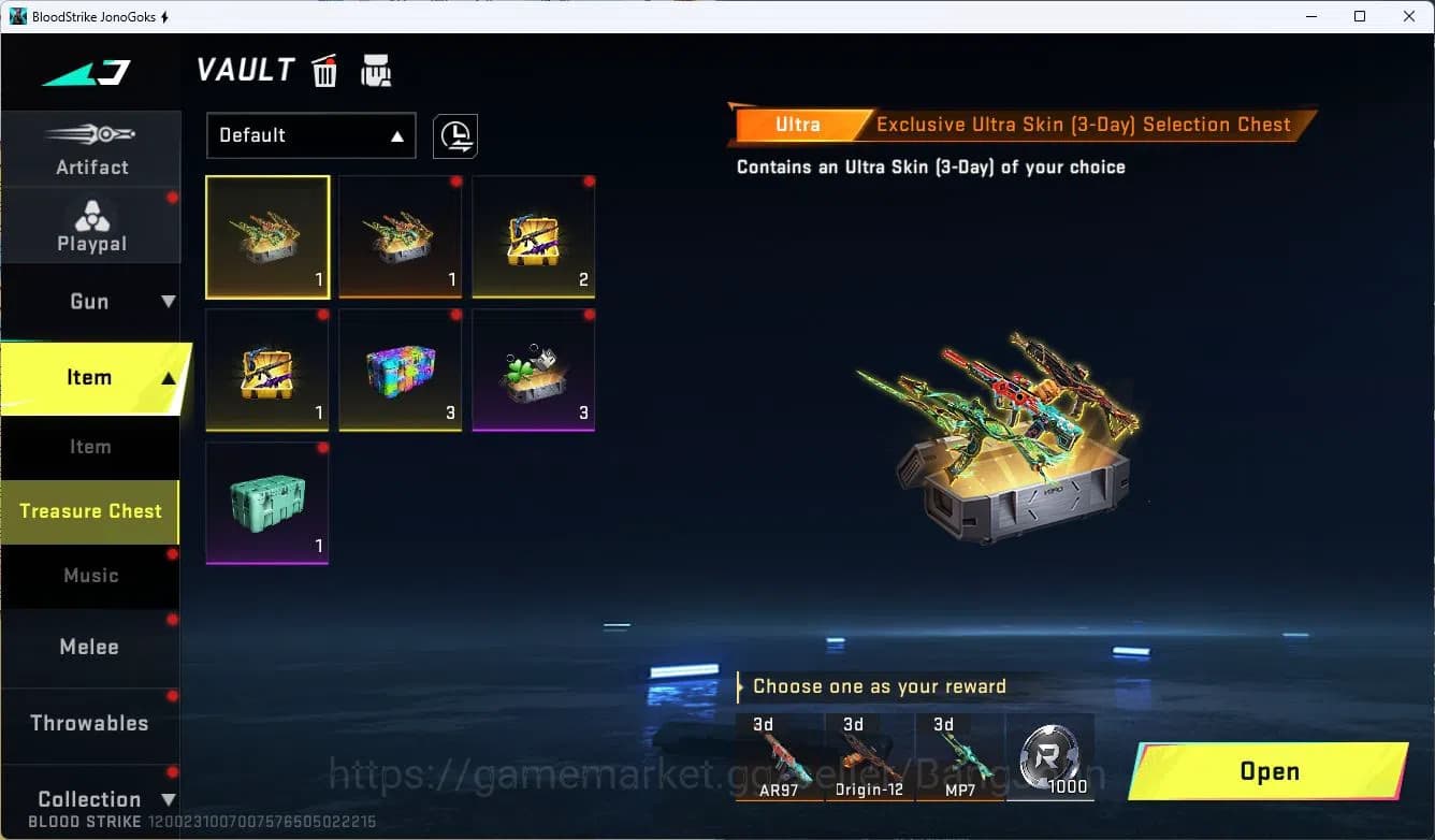 Blood Strike Accounts ASIA|ETERNAL=M82(LVL2)|ULTRA=BTFLY KNIFE,ONE HEAND image 13