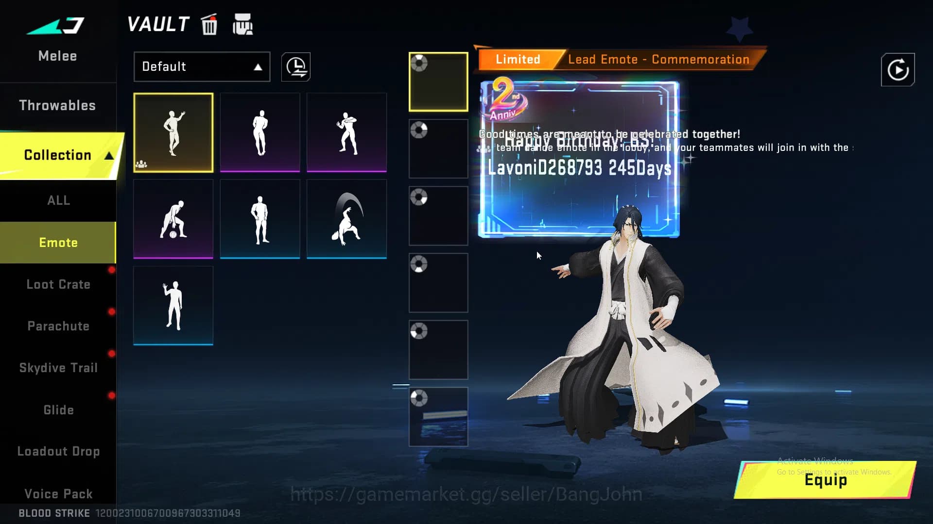 Blood Strike Accounts ASIA | Eternal M82 | Ultra UMP | Ultra MCX | Chang image 10