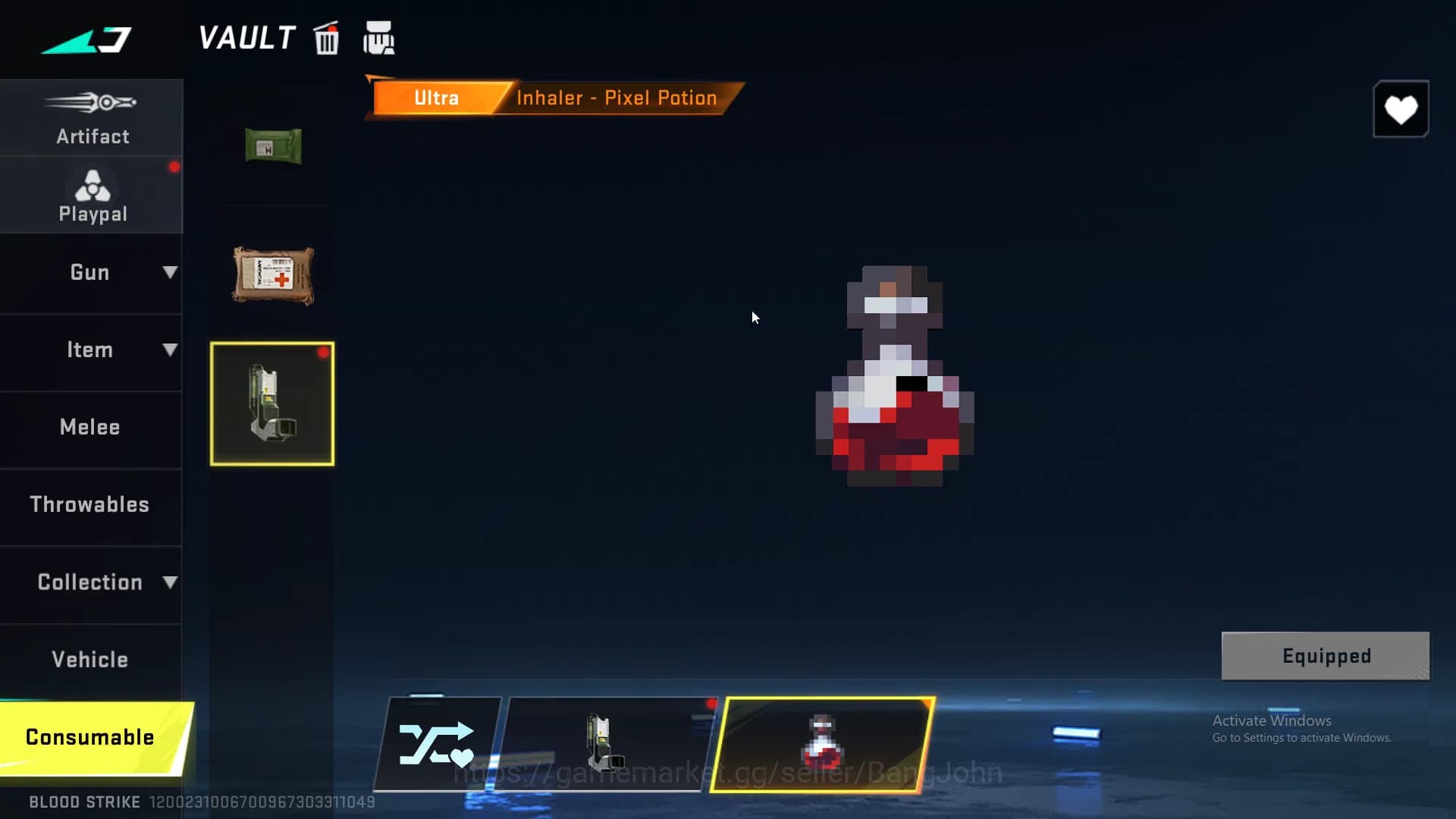 Blood Strike Accounts ASIA | Eternal M82 | Ultra UMP | Ultra MCX | Chang image 12