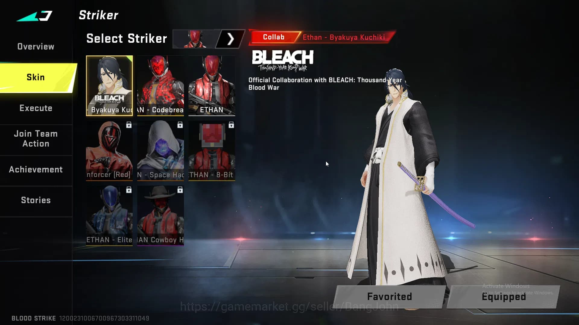 Blood Strike Accounts ASIA | Eternal M82 | Ultra UMP | Ultra MCX | Chang image 13
