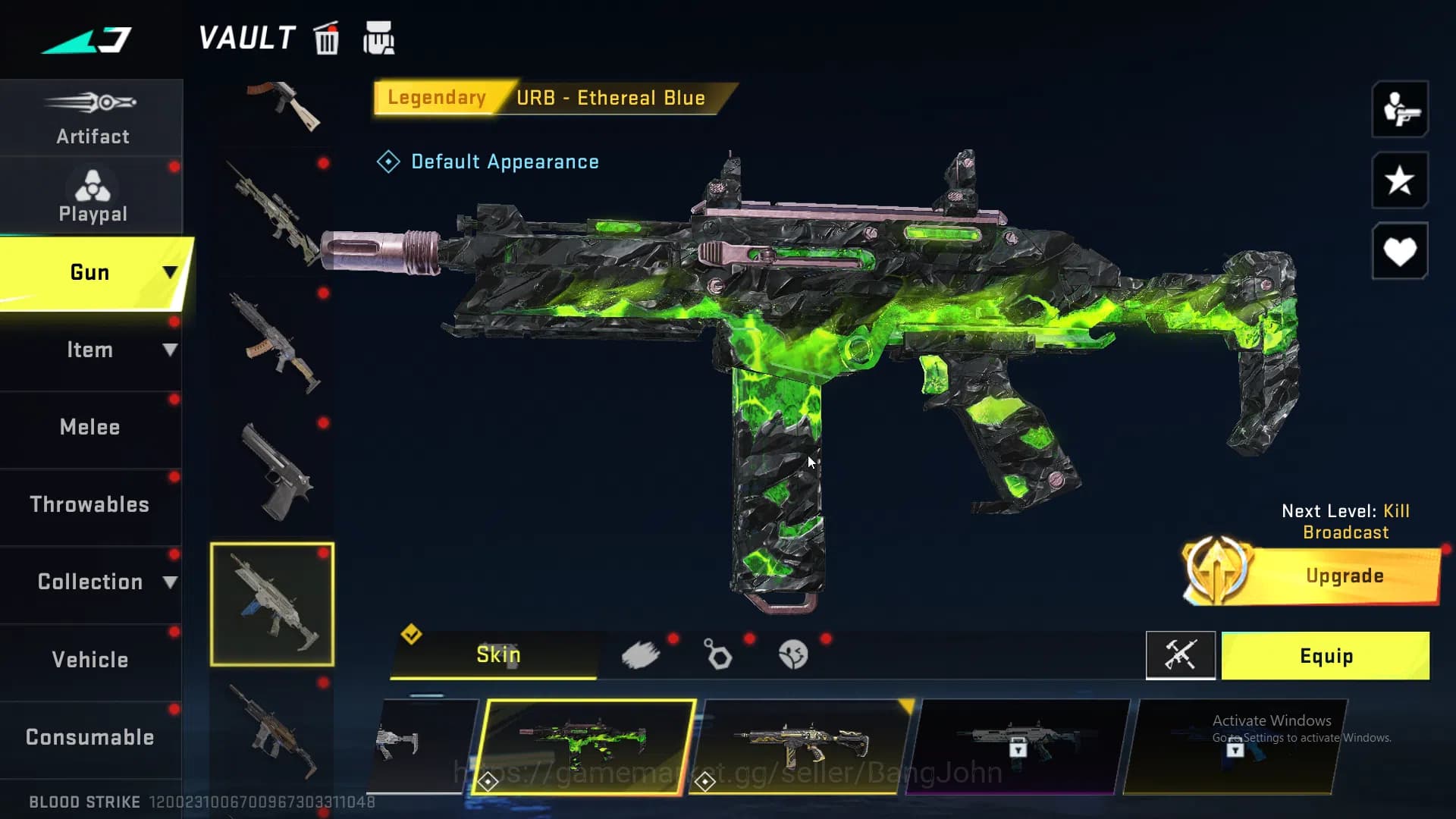 Blood Strike Accounts ASIA | Eternal M82 | Ultra UMP | Ultra MCX | Chang image 16