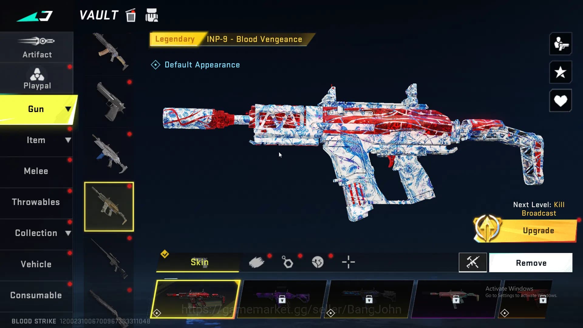 Blood Strike Accounts ASIA | Eternal M82 | Ultra UMP | Ultra MCX | Chang image 17