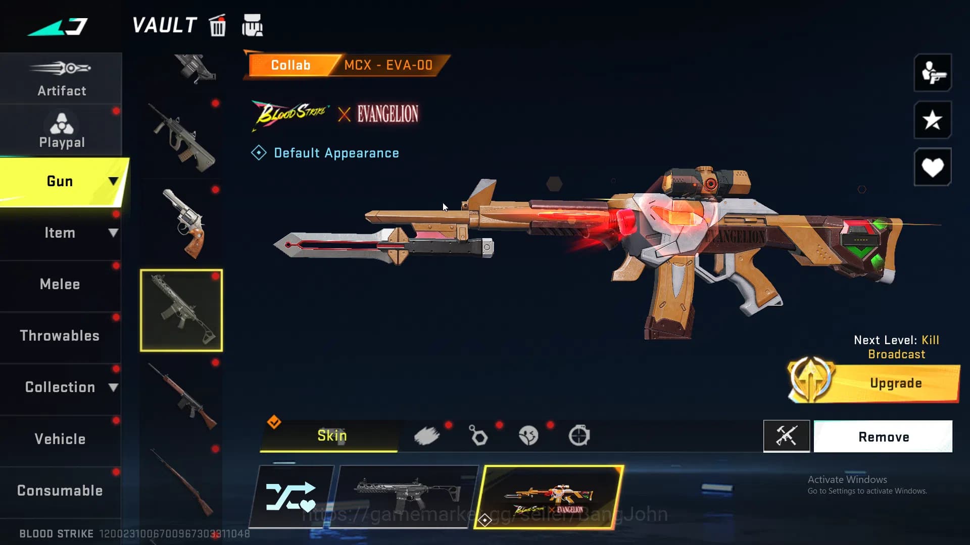 Blood Strike Accounts ASIA | Eternal M82 | Ultra UMP | Ultra MCX | Chang image 18