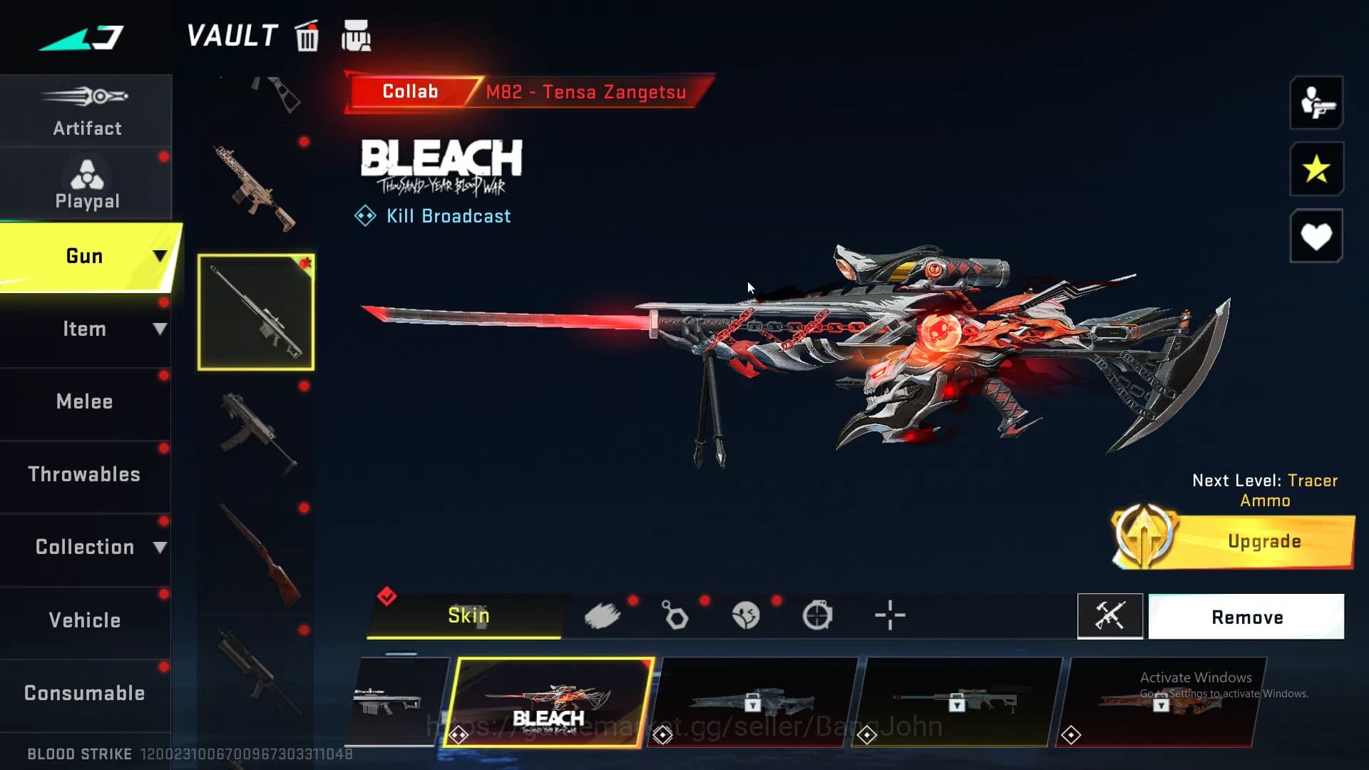 Blood Strike Accounts ASIA | Eternal M82 | Ultra UMP | Ultra MCX | Chang image 3