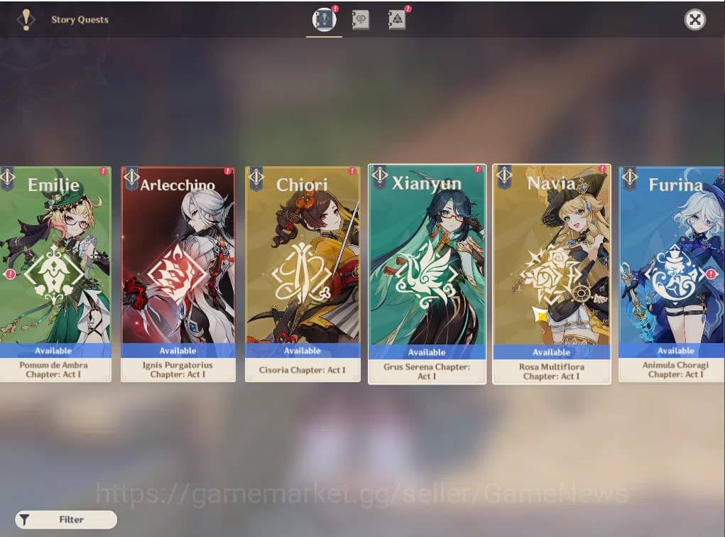 Genshin Impact Accounts ASIA|AR 55|3 Limited+2(*4Character)|PremTeam Flint image 12