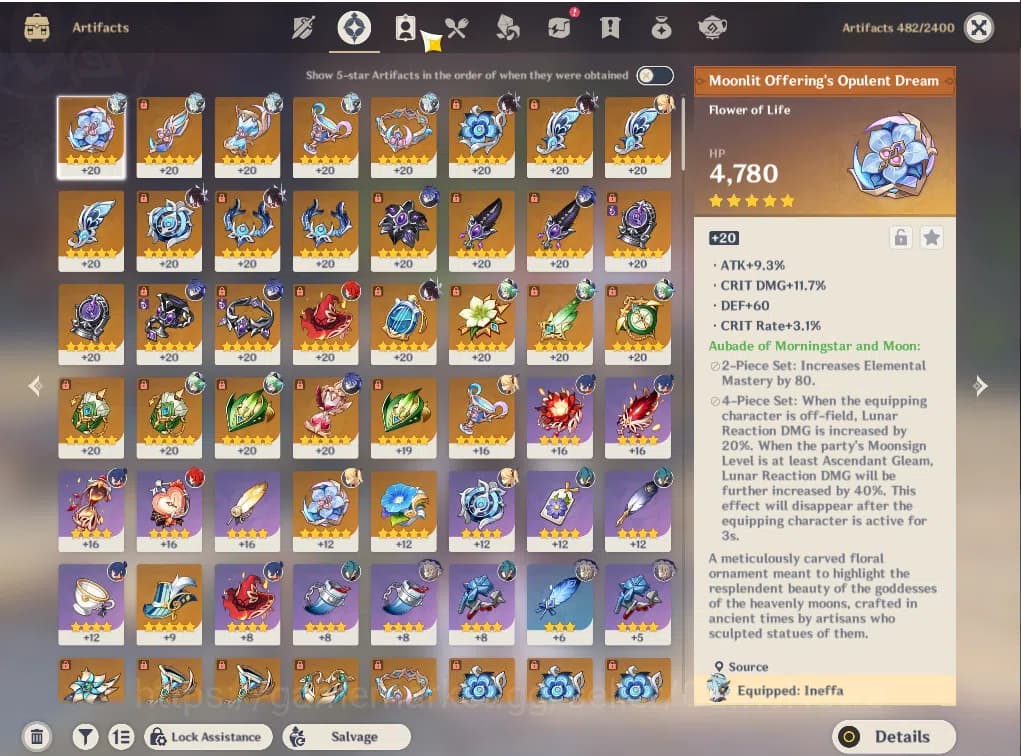 Genshin Impact Accounts ASIA|AR 55|3 Limited+2(*4Character)|PremTeam Flint image 5