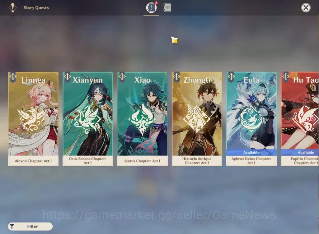 Genshin Impact Accounts ASIA|AR46|2Limited+25(*4Character)|Skrik,Clorinde, image 14